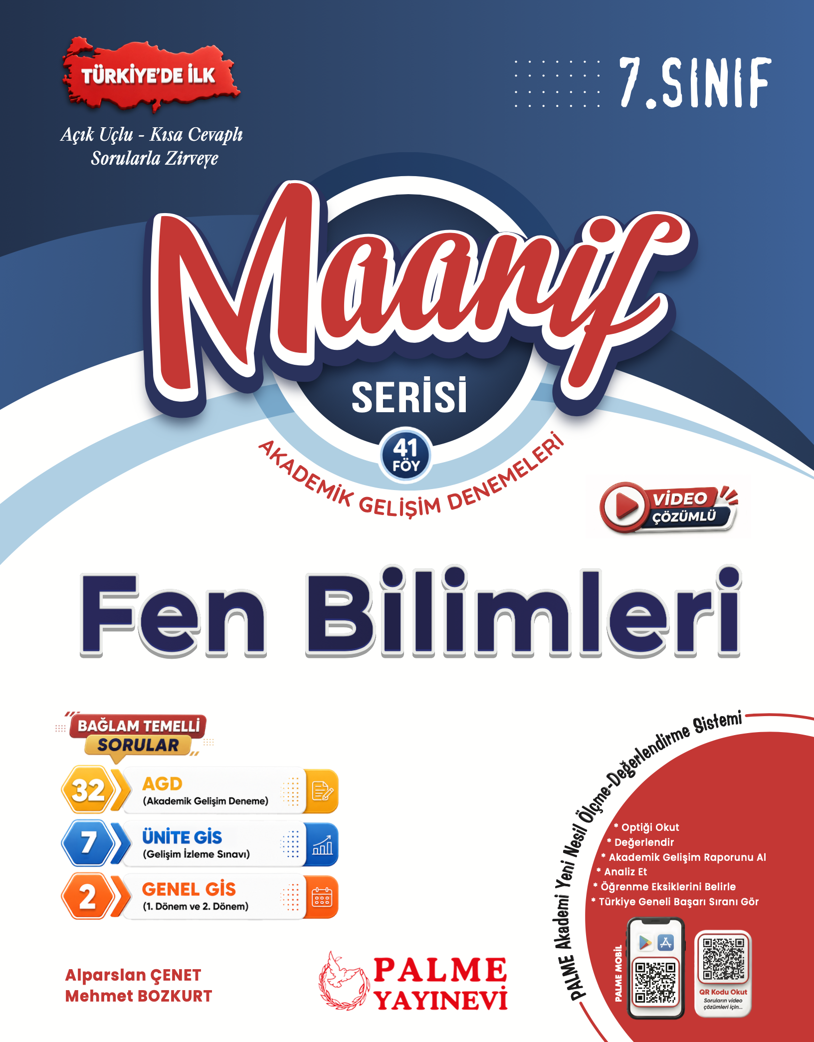 7. SINIF MAARİF FEN BİLİMLERİ AKADEMİK GELİŞİM DENEMELERİ